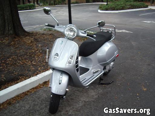 Scooter Gas Mileage Chart